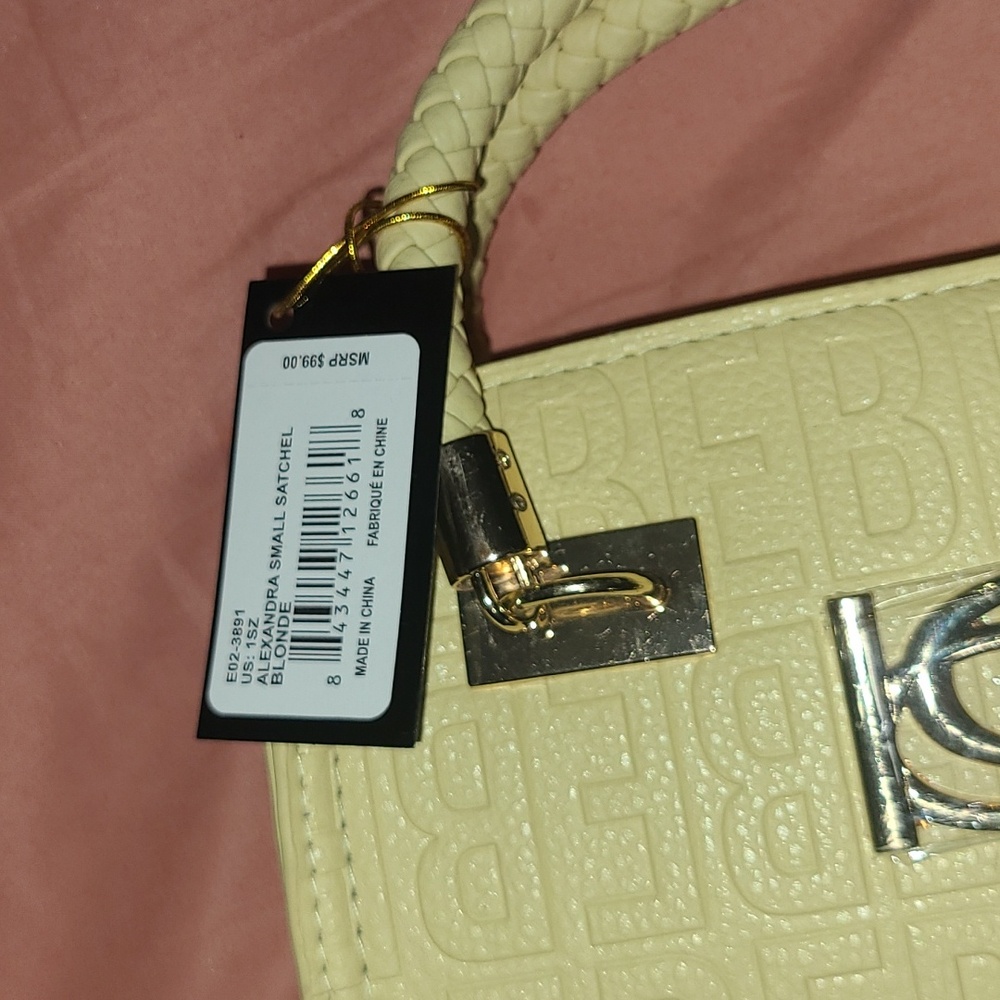 NEW! Bebe Women's Alexandra Small Satchel Bag - Picture 8 of 8